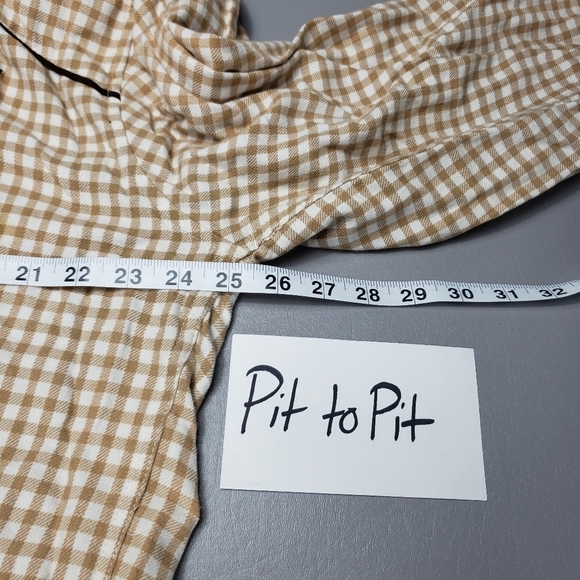 3/$15 attitude gold mens long sleeve button down shirt size 3XL - Picture 9 of 13